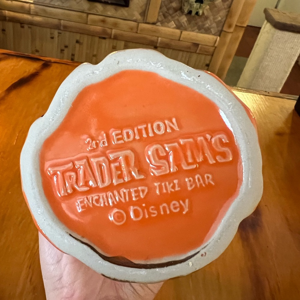 Disney Trader Sam’s Enchanted Tiki Bar Krakatoa Tiki Mug 2nd Edition - Picture 4 of 5